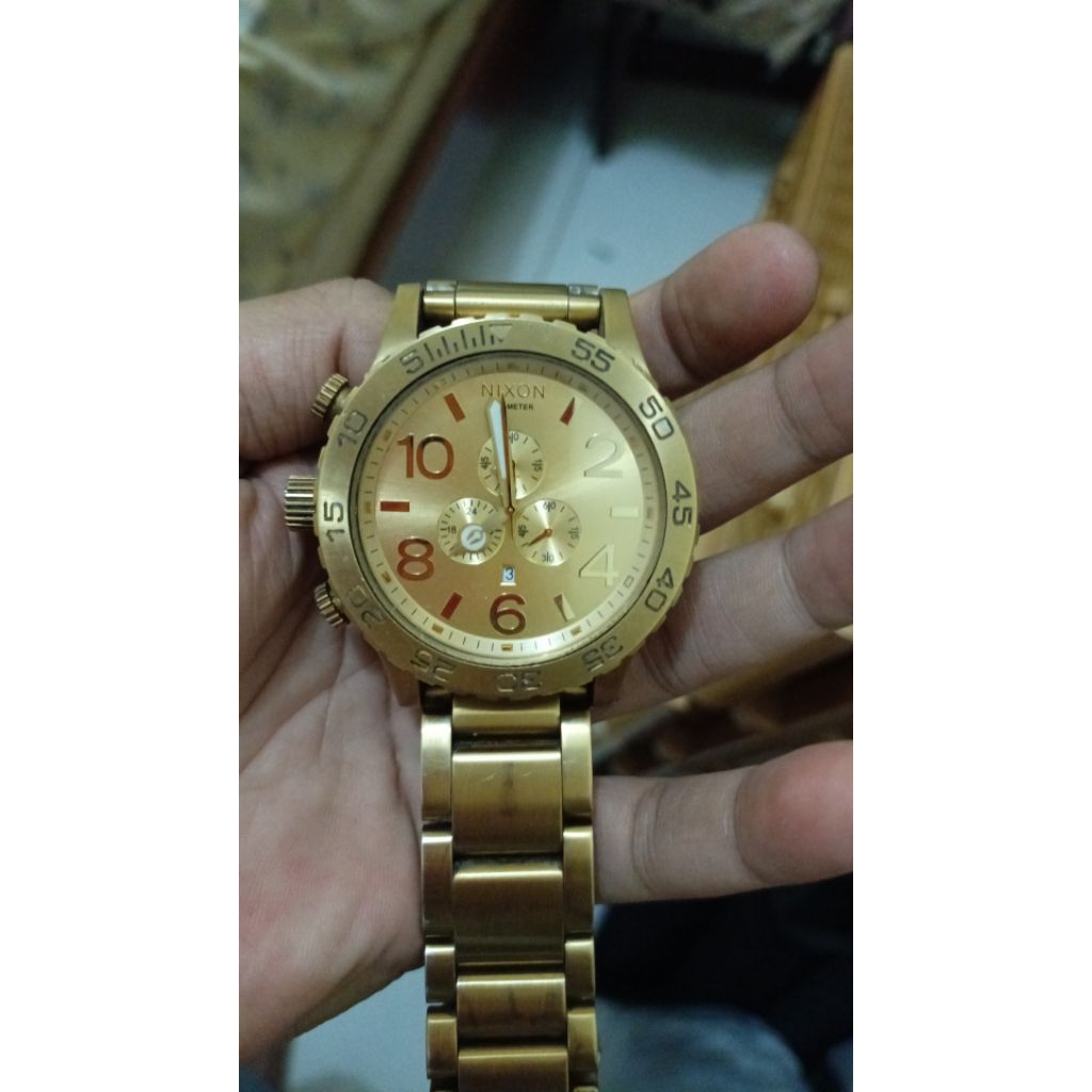 NIXON 51-30 Cbrono Gold Original