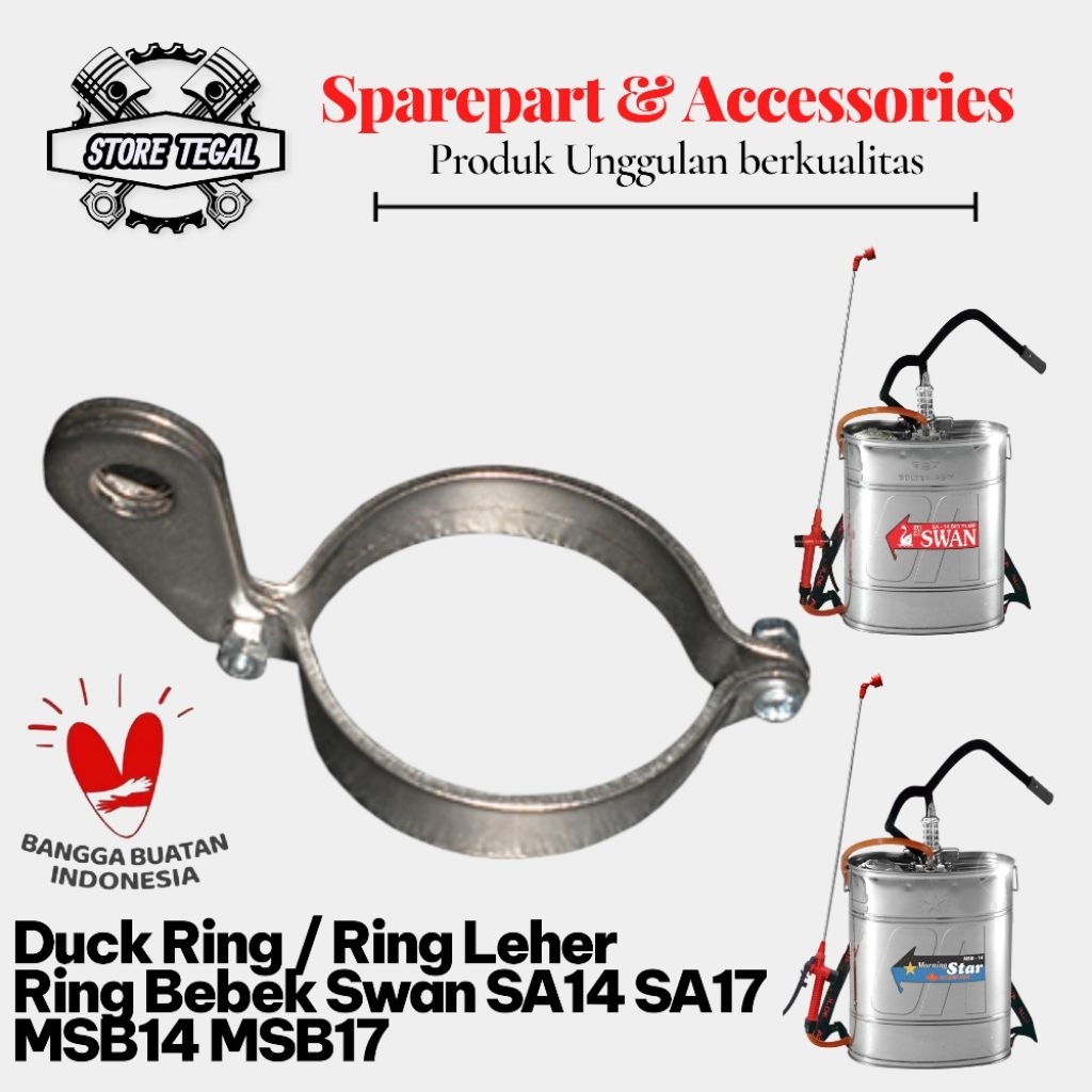 Ring bebek Sprayer Swan / Ring Angsa sprayer Swan / Ring Leher pompa tangki swan / Duck Ring Sprayer
