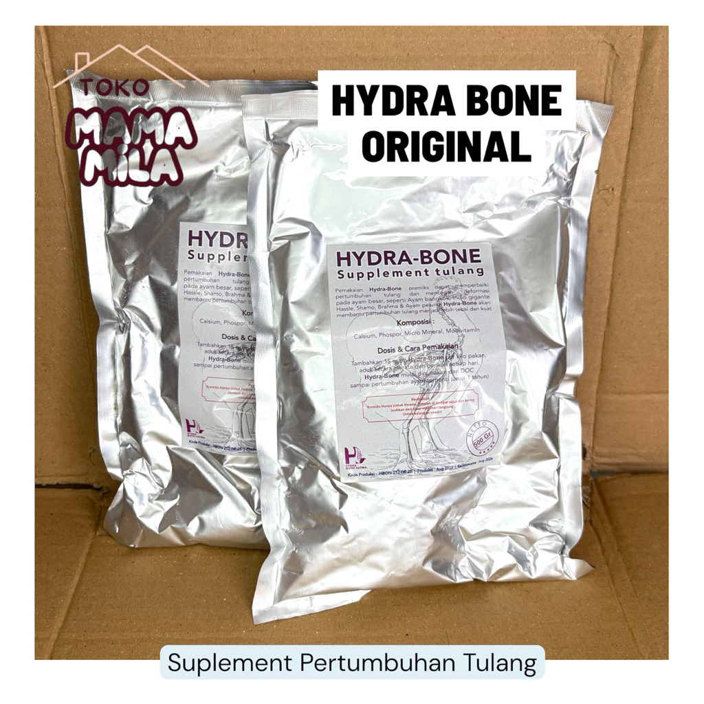 Hydra Bone Suplemen Pertumbuhan Tulang Prof Antimon Ilyas Original