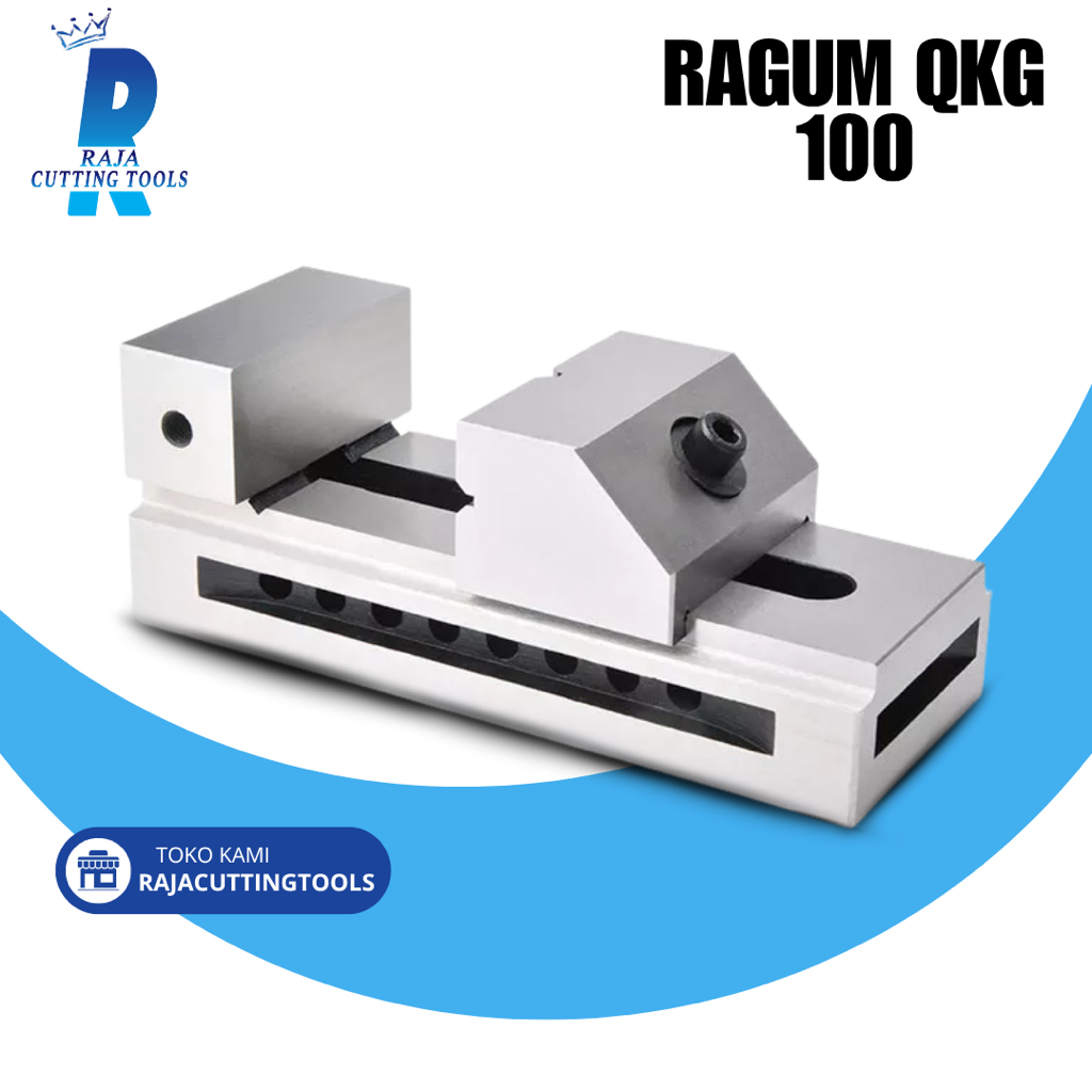 Ragum QKG 100 Milling Grinding Catok QKG 100 Ragum VMV Ragum Milling Ukuran 4"