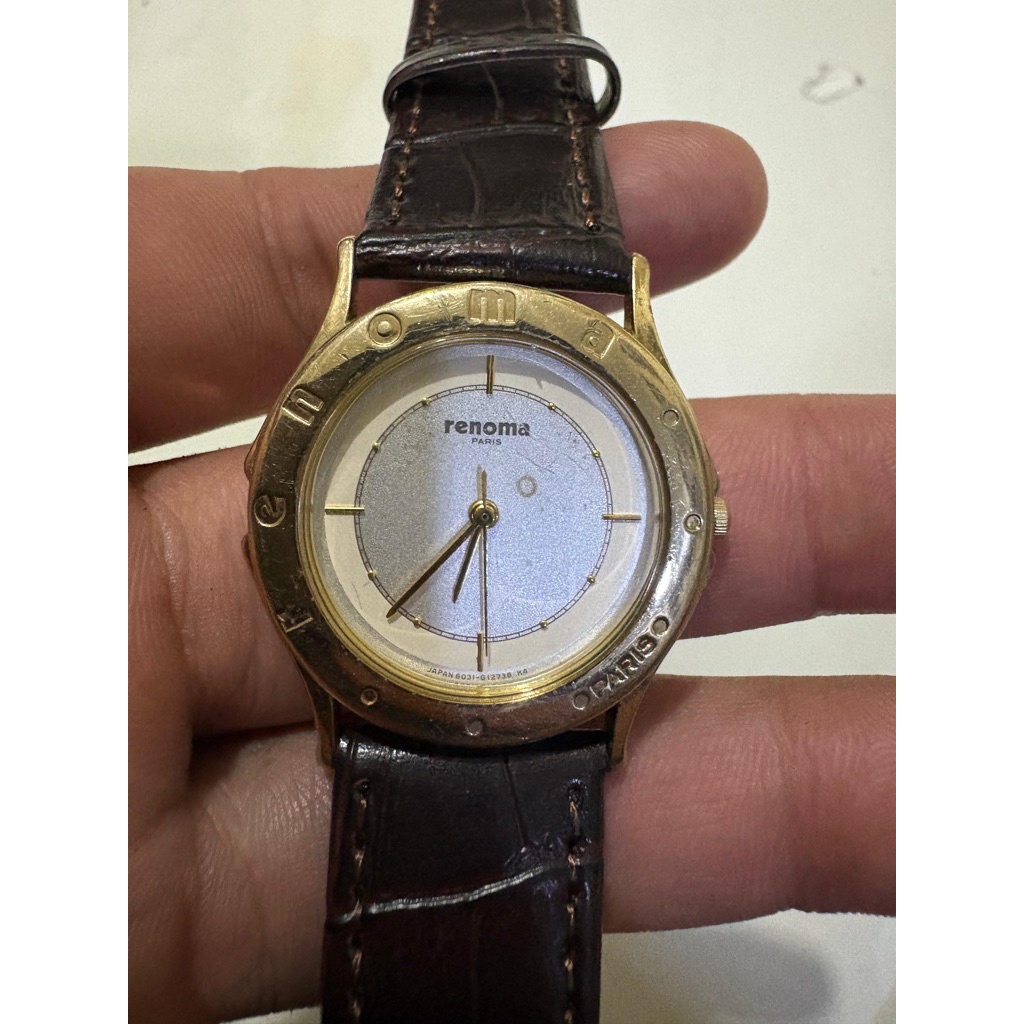 JAM TANGAN RNOMA GOLD PLATED