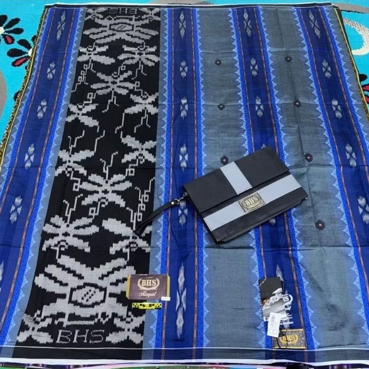 Sarung BHS Royal JSI Gold Lawas Sutra Spunsilk Jahit Tengah ATBM Limited (Bisa COD)