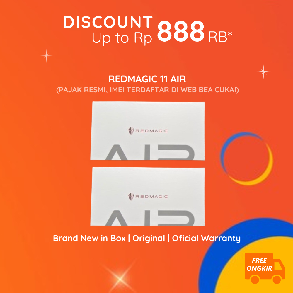 Nubia REDMAGIC 11 Air 5G 12+256GB Red Magic 16+512GB Snapdragon 8 Elite - Global ROM