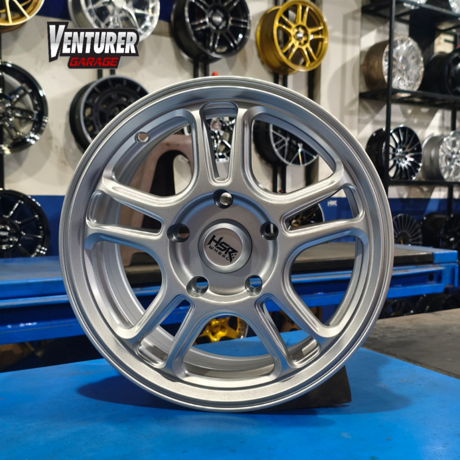 velg racing r15 HSR NX SPO ring 14 lubang 5 buat mobil ertiga luxio apv grandmax - toko velg malang