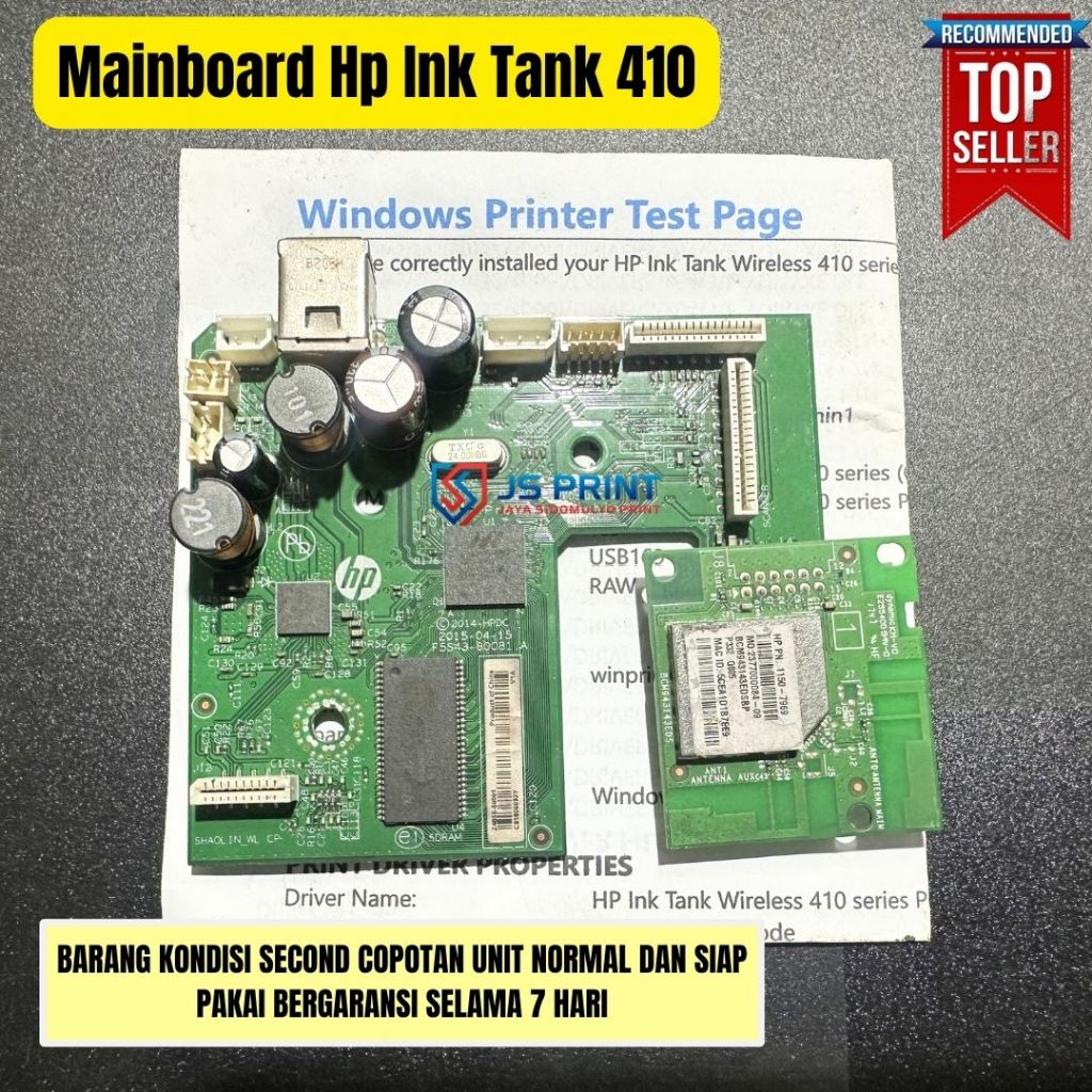 Mainboard Printer Hp Ink Tank 410 415 419,Board Formater Printer Ink Tank