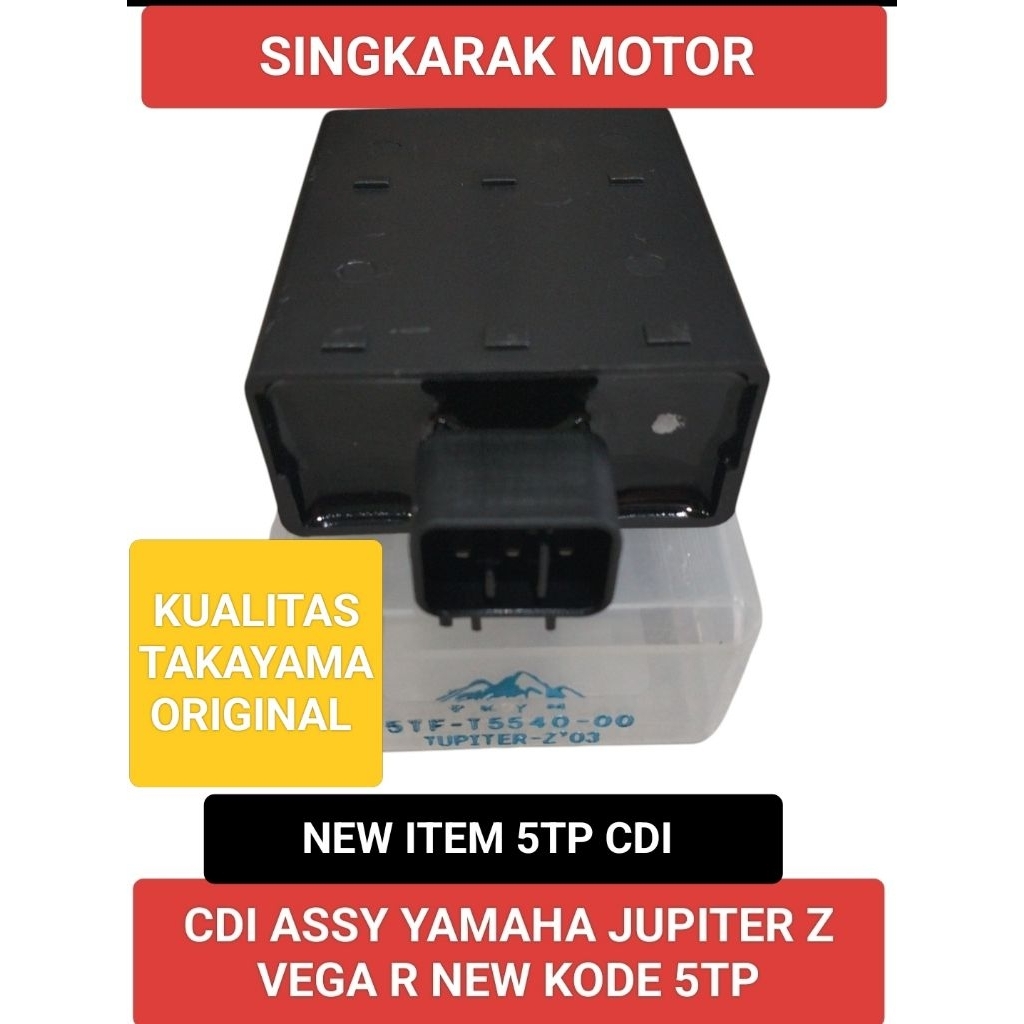 CDI YAMAHA JUPITER Z VEGA R NEW KODE 5TP TAKAYAMA ORIGINAL