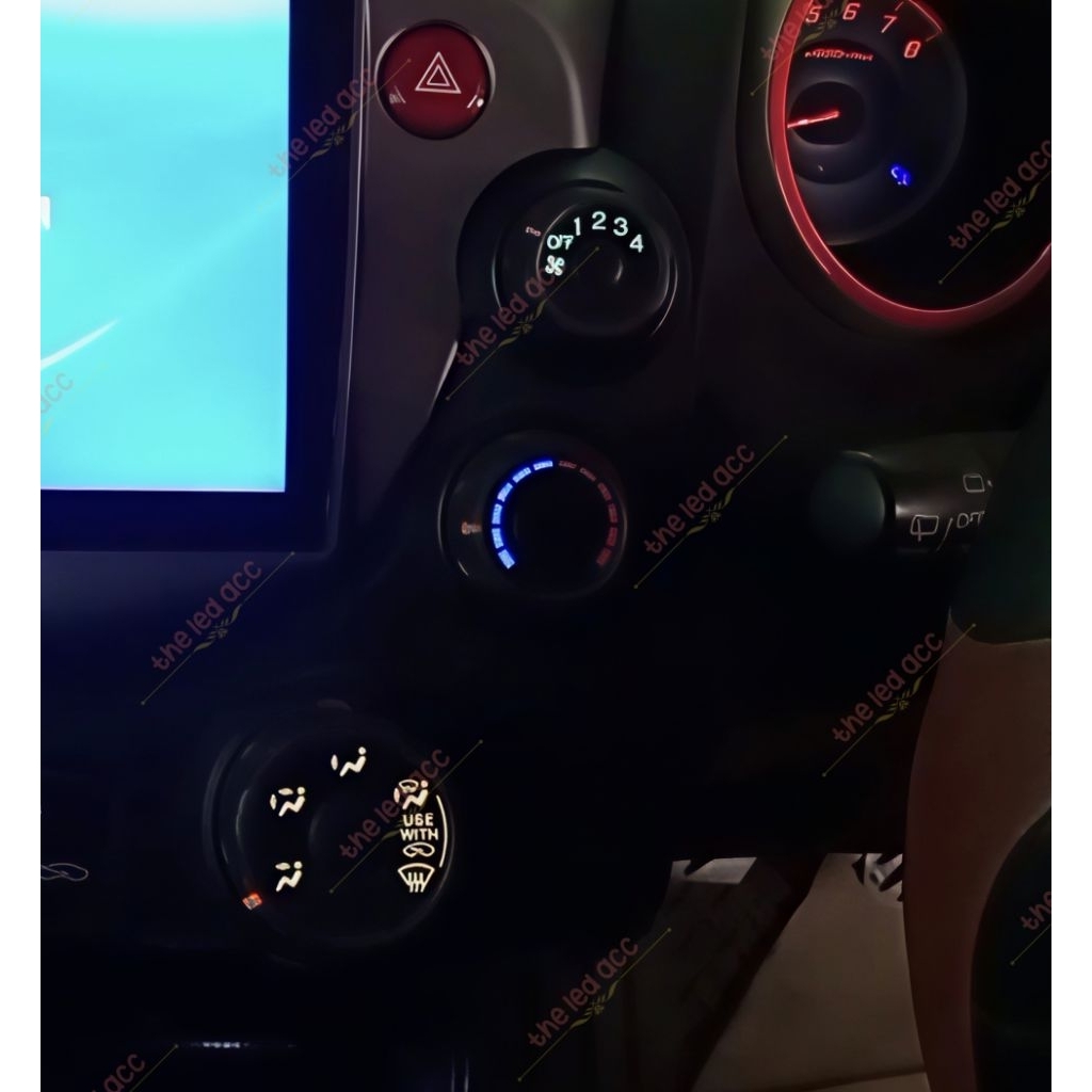 LAMPU LED INDIKATOR PANEL AC HONDA JAZZ GE8