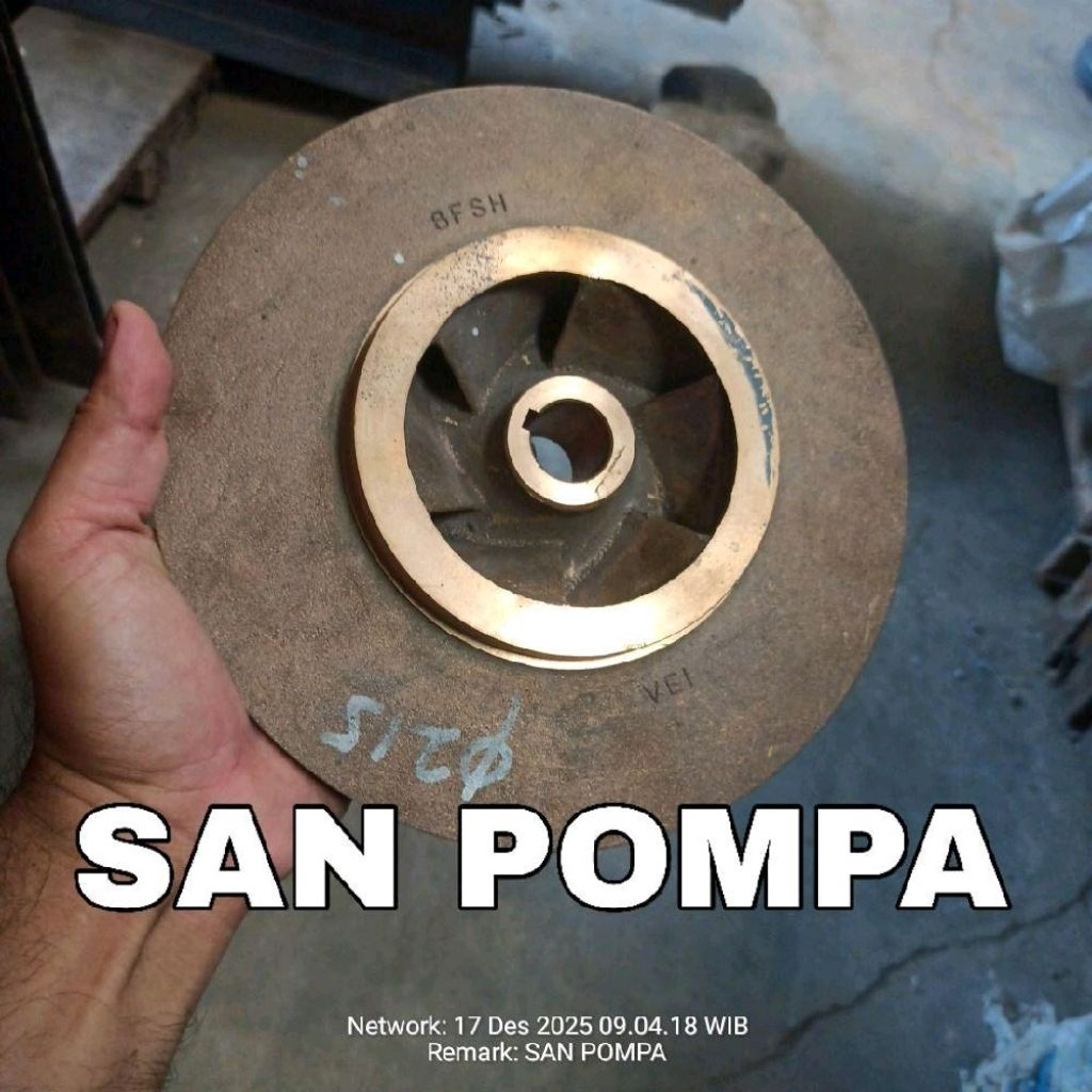 Impeller  POMPA Ebara 80x65 FSHA Impeller Pompa Ebara 80x65 fsh