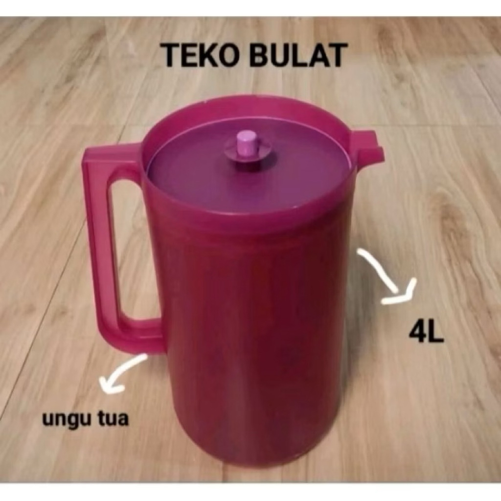 teko 4 liter tupperware