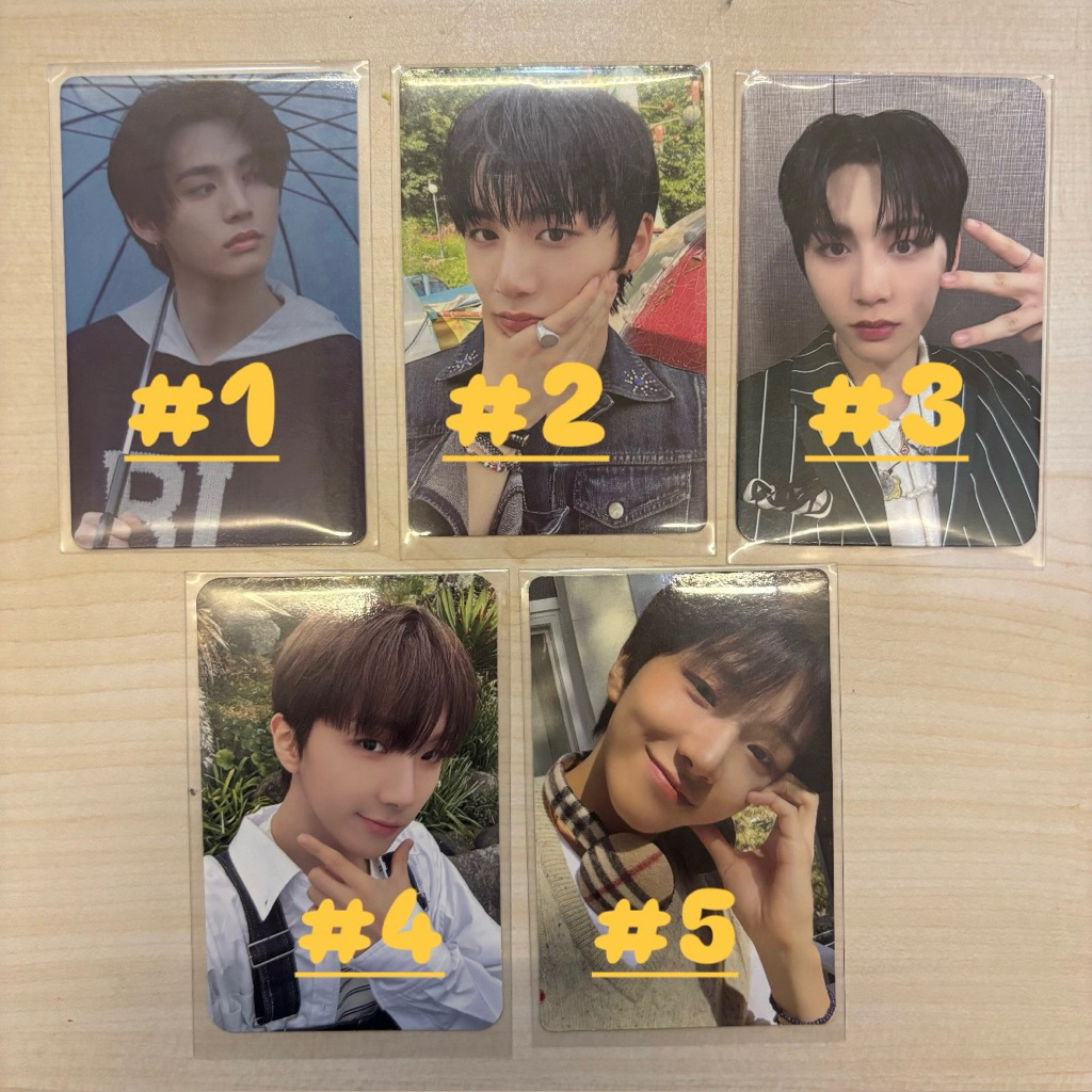 (OFFICIAL) PHOTOCARD BOYNEXTDOOR WOONHAK TAESAN