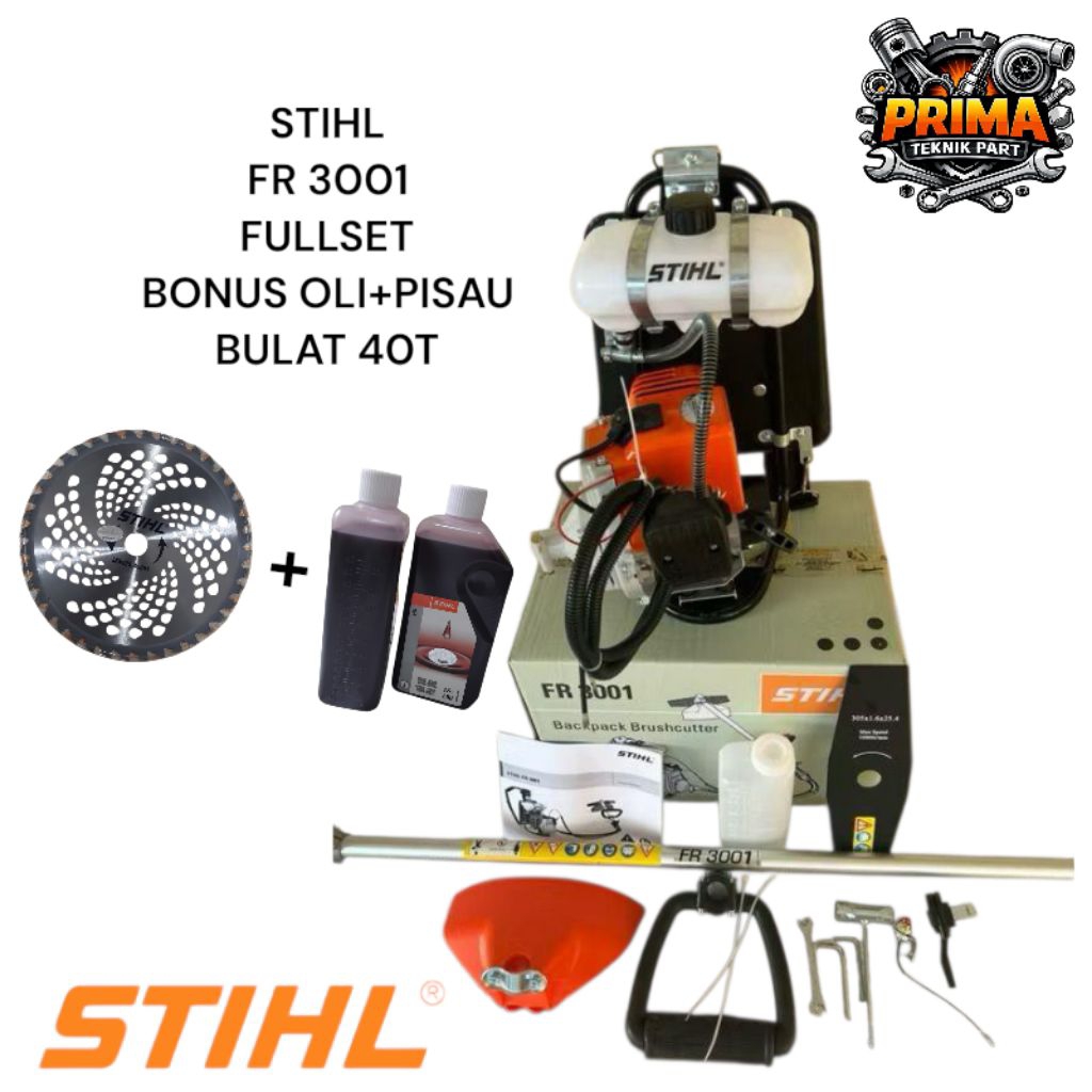 MESIN POTONG RUMPUT 2TAK STIHL FR3001 / MESIN PEMOTONG RUMPUT 2TAK STIHL BRUSH CUTTER STIHL FR-3001 
