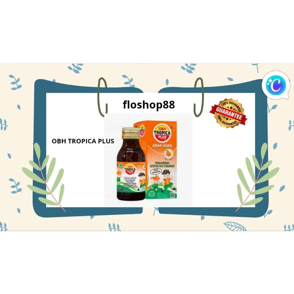 OBH TROPICA PLUS ANAK / OBH TROPICAL PLUS ANAK / OBH TROPICA PLUS / OBH TROPICA ANAK