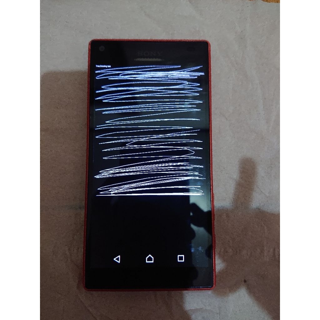 Lcd + frame Sony Xperia Z5 compact minus