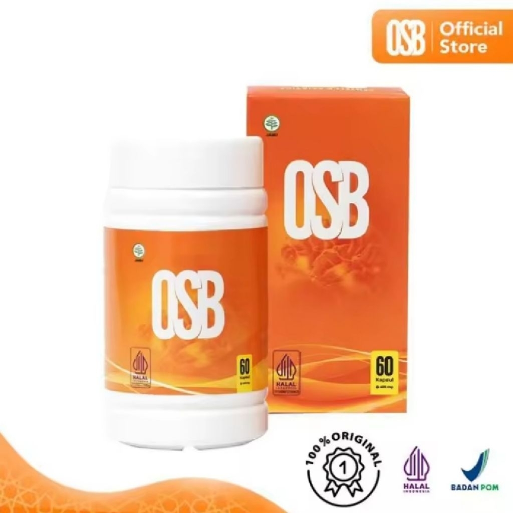 OSB Omar Smart Brain Herbal Kapsul Atasi Kecerdasan Otak Anak Dan Dewasa Original