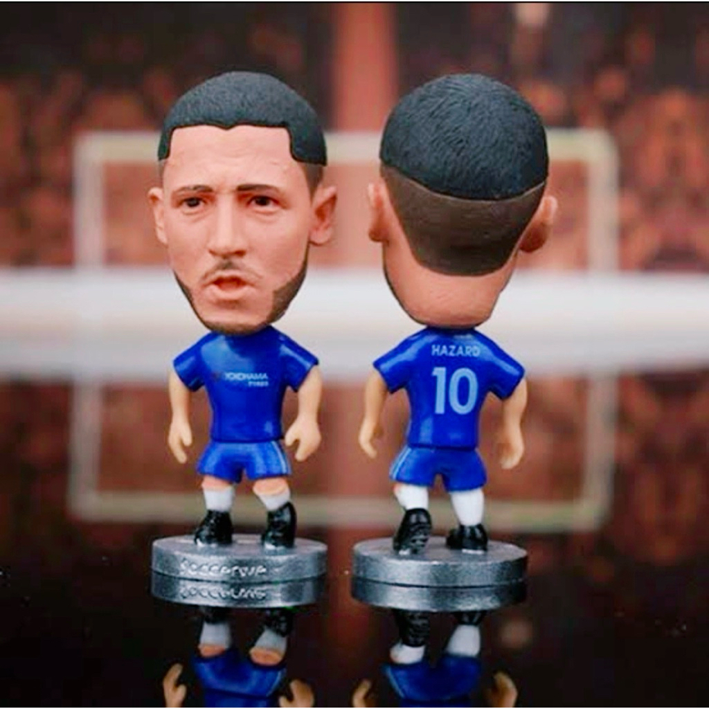 Action Figure Eden Hazard Chelsea 2017/2018 Original Soccerwe