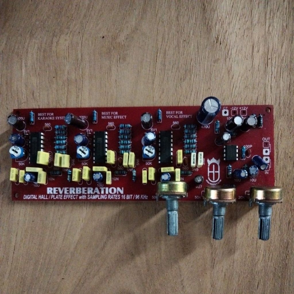 Kit ECHO Reverb 3 IC PT2399 Suara Nyesss