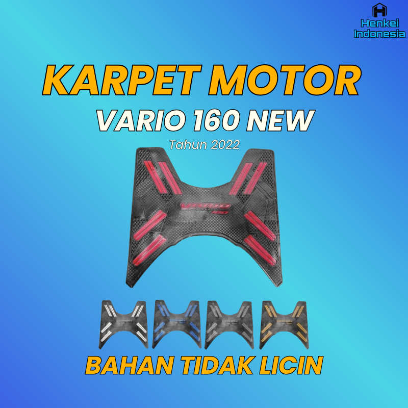 Karpet Motor Vario - Alas Kaki Motor Vario 160 New Terbaru 2022 - Keset Motor Vario 2022