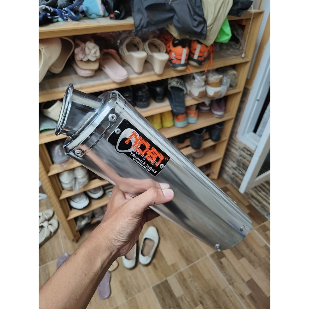 knalpot slincer NOB1 Trioval original