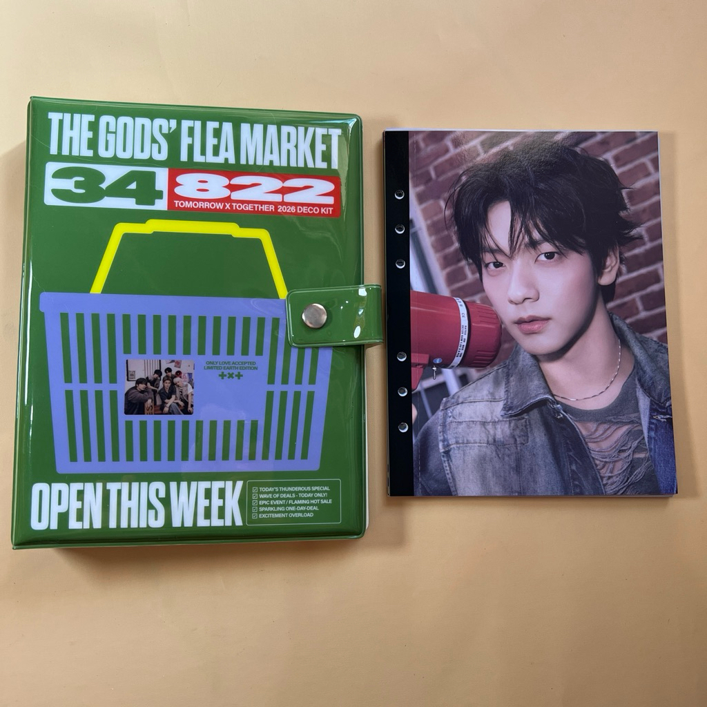 [READY STOCK] OFFICIAL TOMORROW X TOGETHER TXT 2026 DECO KIT SOOBIN YEONJUN BEOMGYU TAEHYUN HYUKA