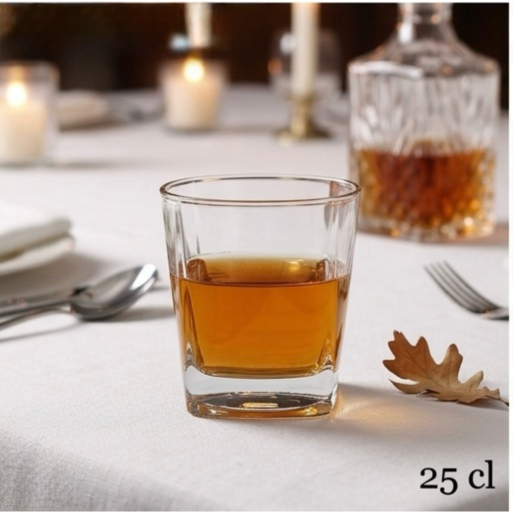 GELAS KACA 6PCS / GLASS PREMIUM / GELAS WINE / CANGKIR KACA BENING