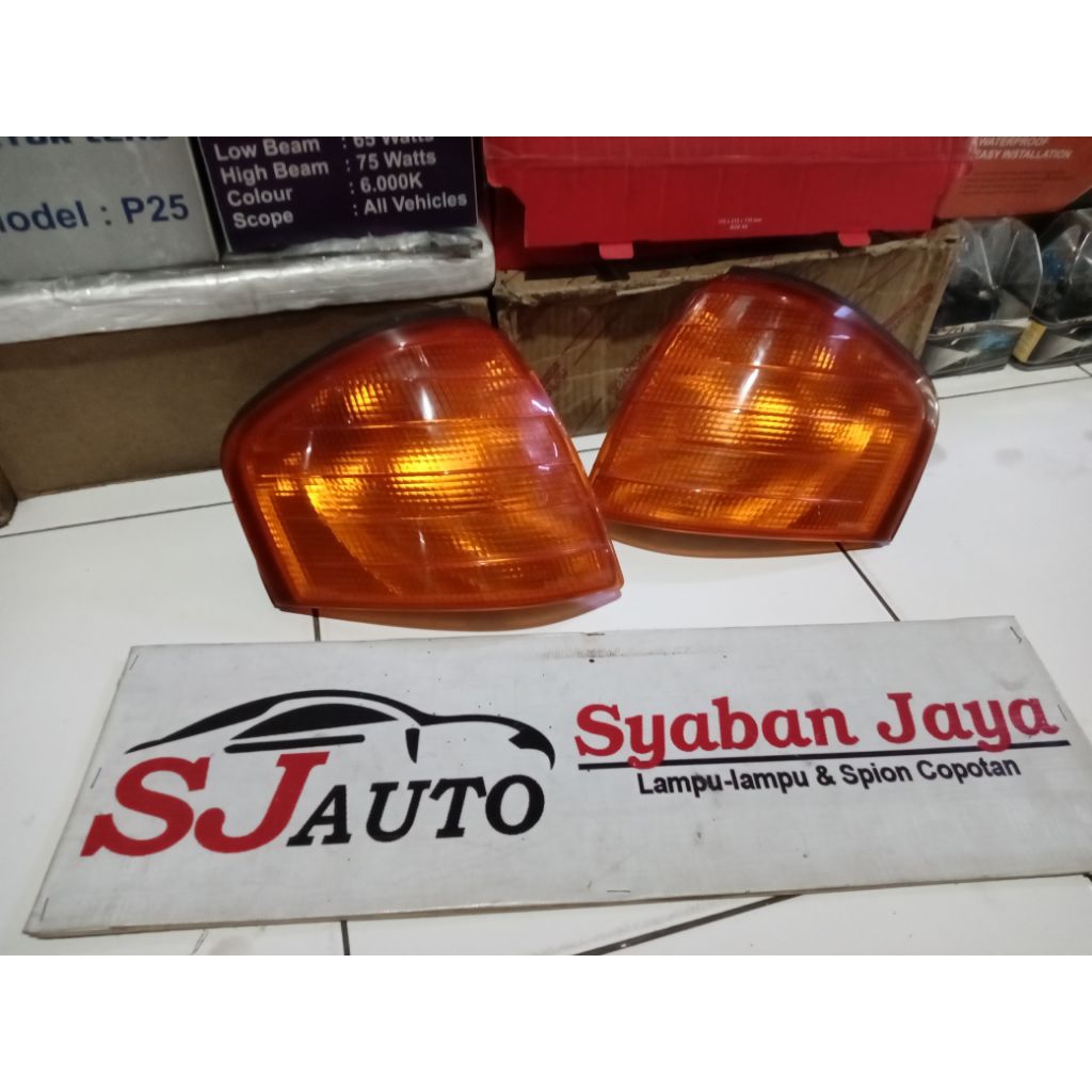 Lampu Sein Mercy W202 thn 1994-2001 Original Copotan