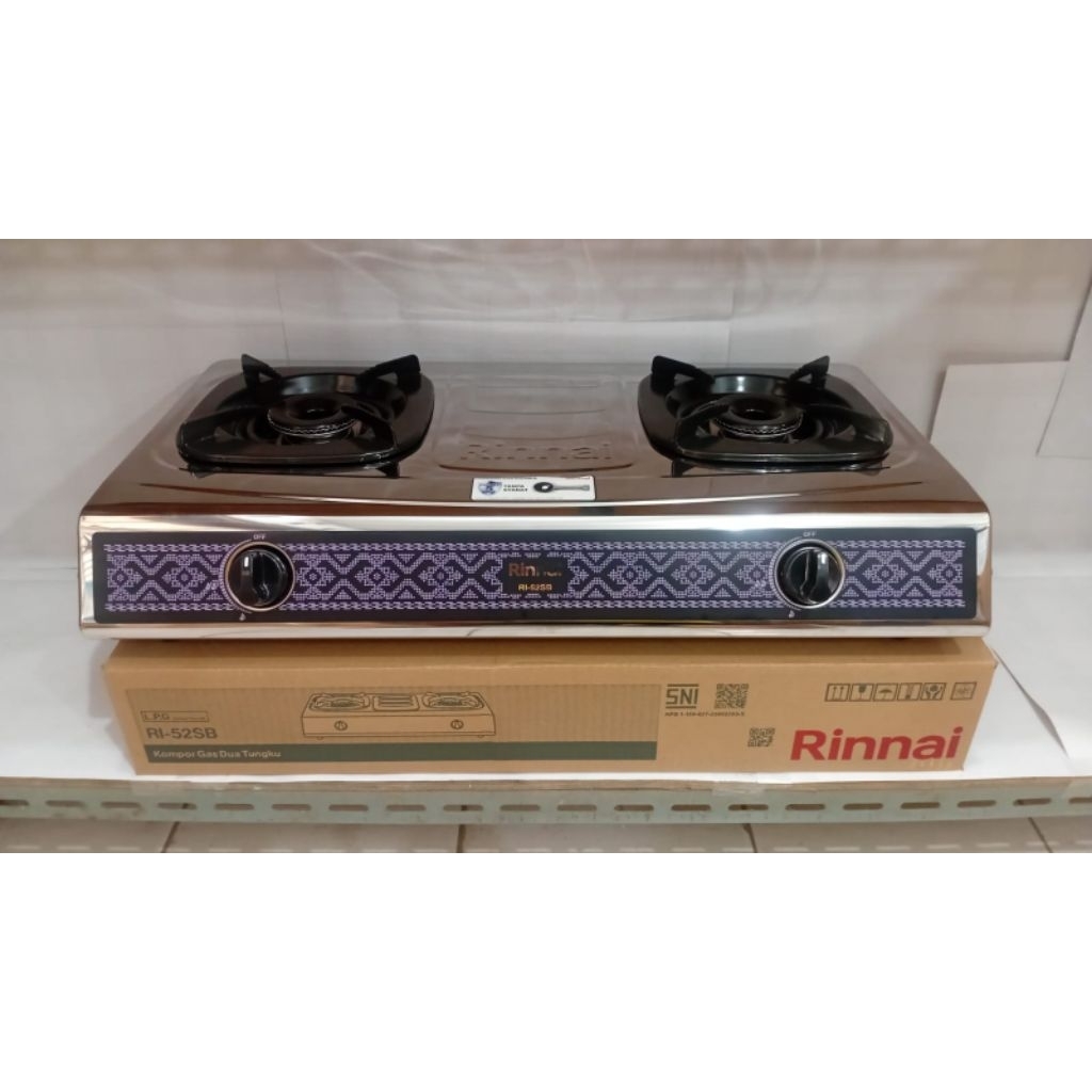 Kompor regulator gas Rinnai 52SB