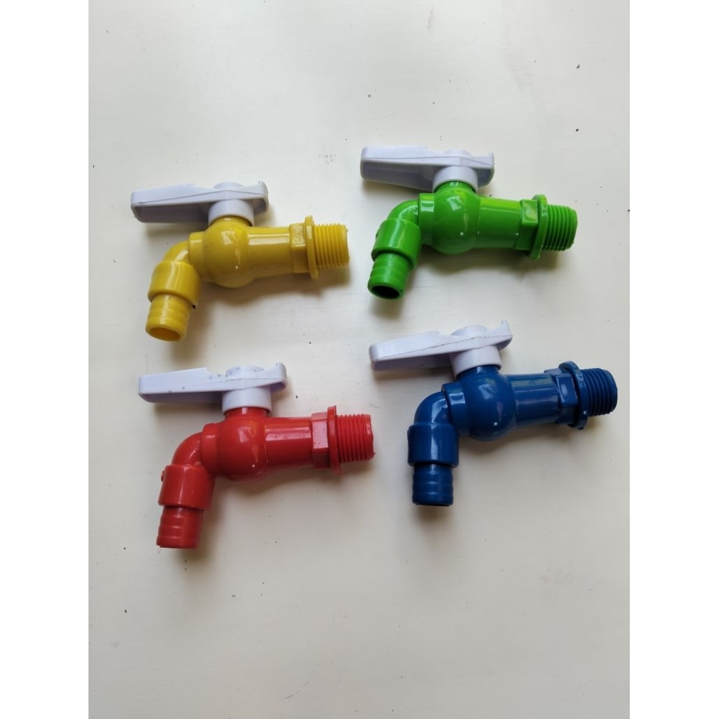 Kran air 1/2 inch kran PVC model engkol kran ARS