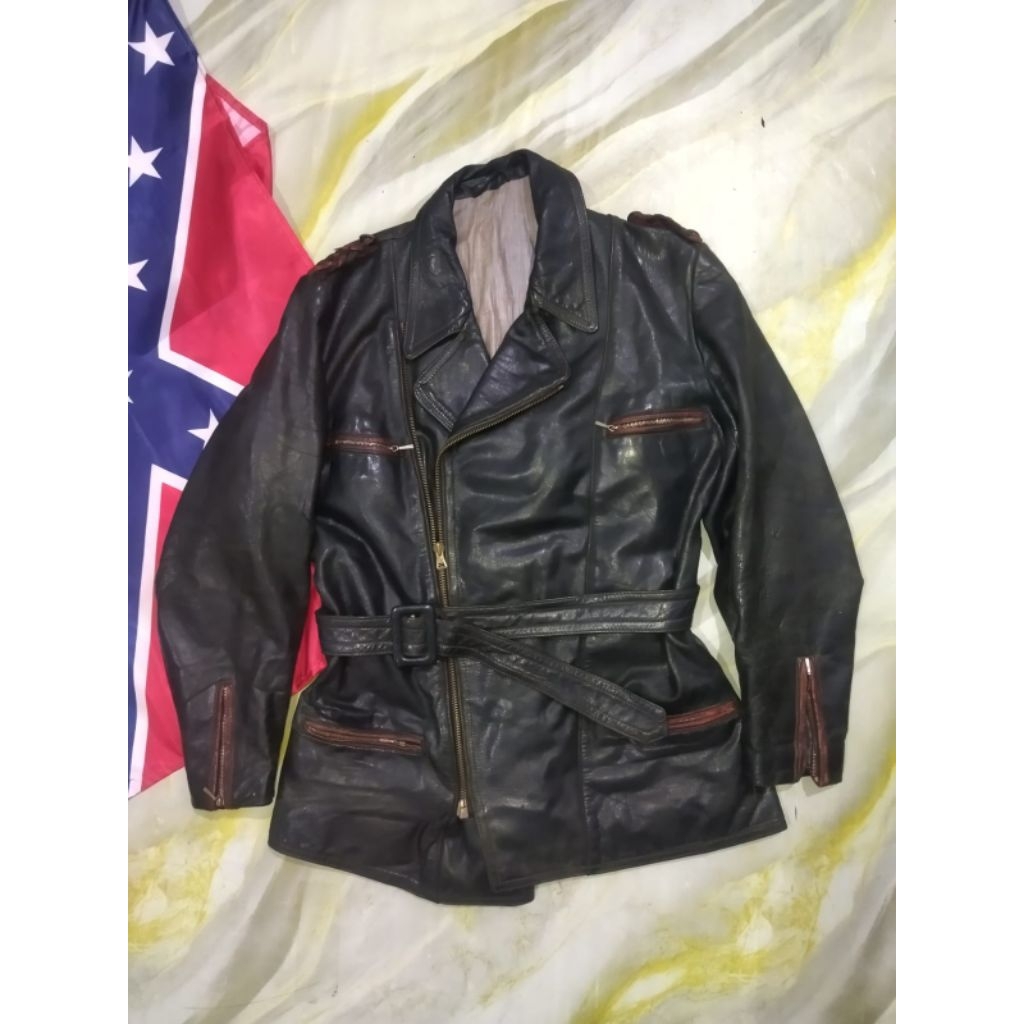 VINTAGE GERMANY 40s BIKER JAVKET