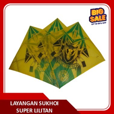 LAYANGAN ADUAN SUKHOI SUPER TURNAMEN LOMBA HORE HORE (WAJIB PACKING TAMBAHAN)  SUKHOI STANDAR / LAYA