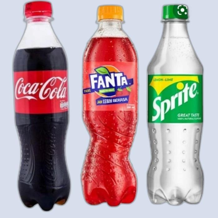 ECER FANTA | SPRITE | COCA COLA BOTOL MINI NETTO 250 ml