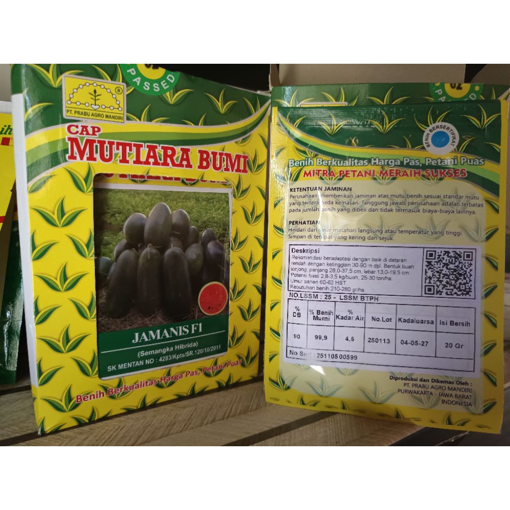 BENIH SEMANGKA INUL JAMANIS 20 GR BUAH BESAR DAN PERAWATAN MUDAH