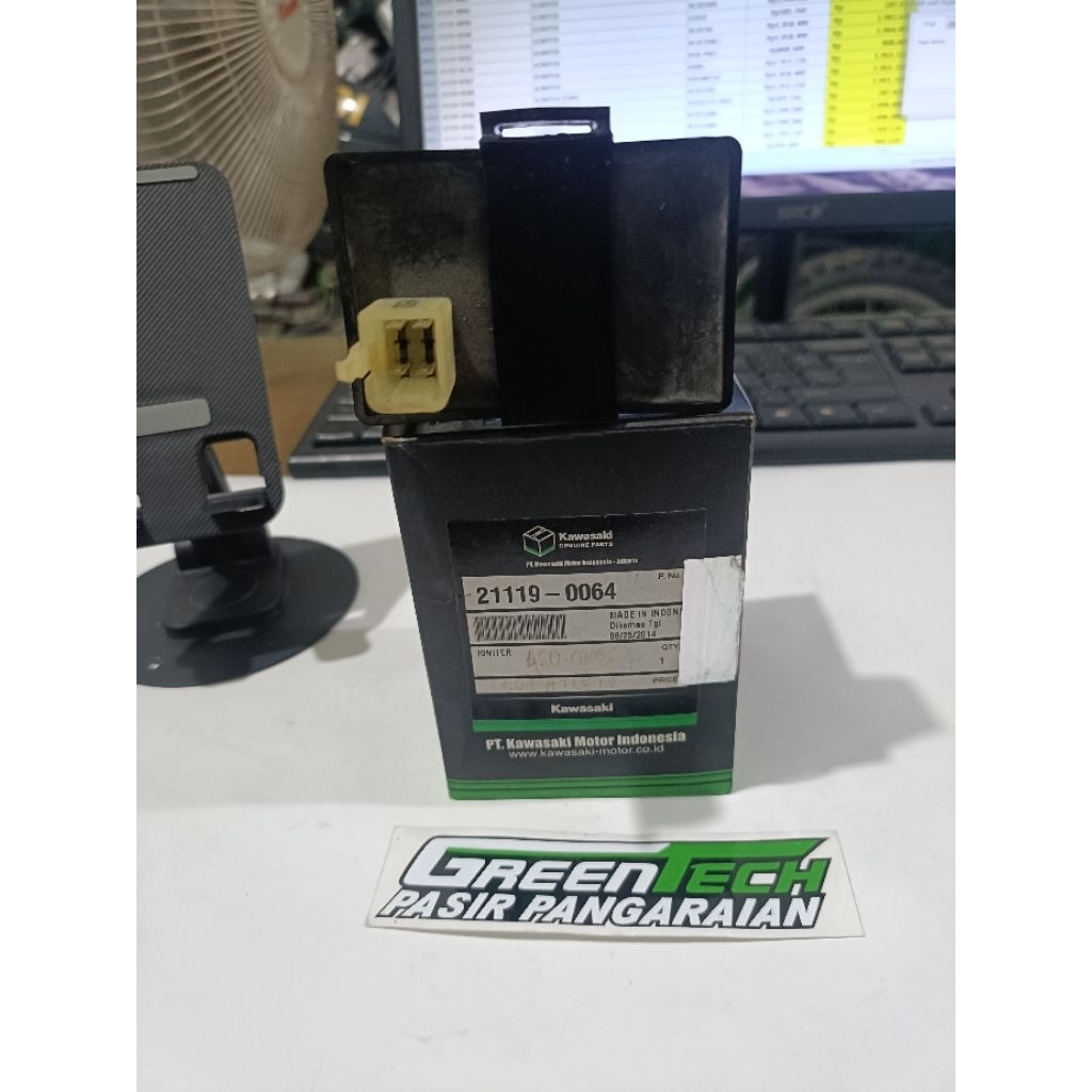 Cdi athlete kaze 125 original kawasaki genuine part