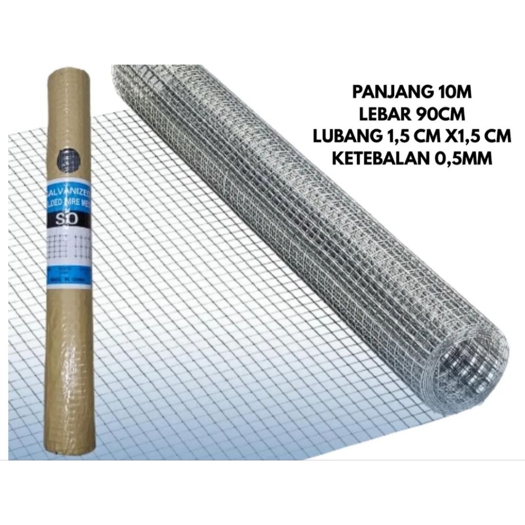 Kawat Loket Galvanis 1/2" / Kawat Loket Anti Karat