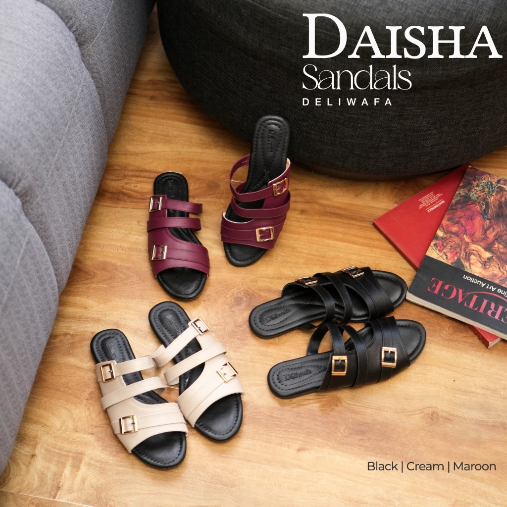 Deliwafa  - [Sandal Wanita] Daisha Sandal