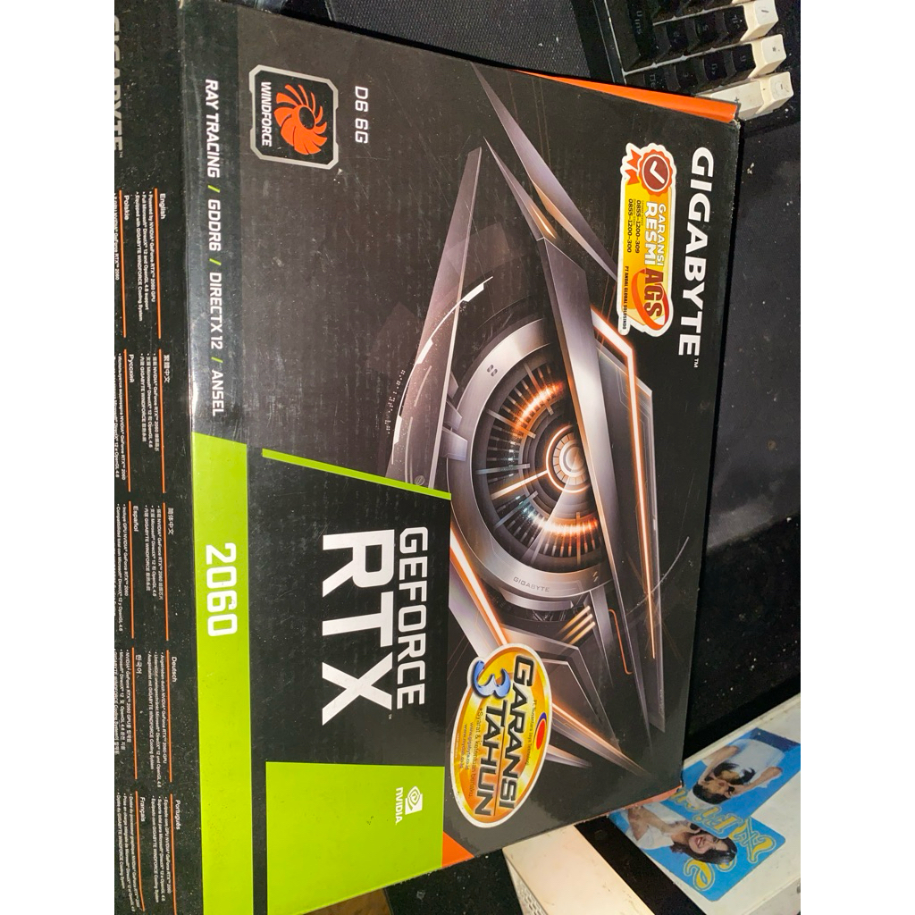 VGA Gigabyte RTX 2060 6GB | RTX 2060 6GB GDDR6 OC Gaming