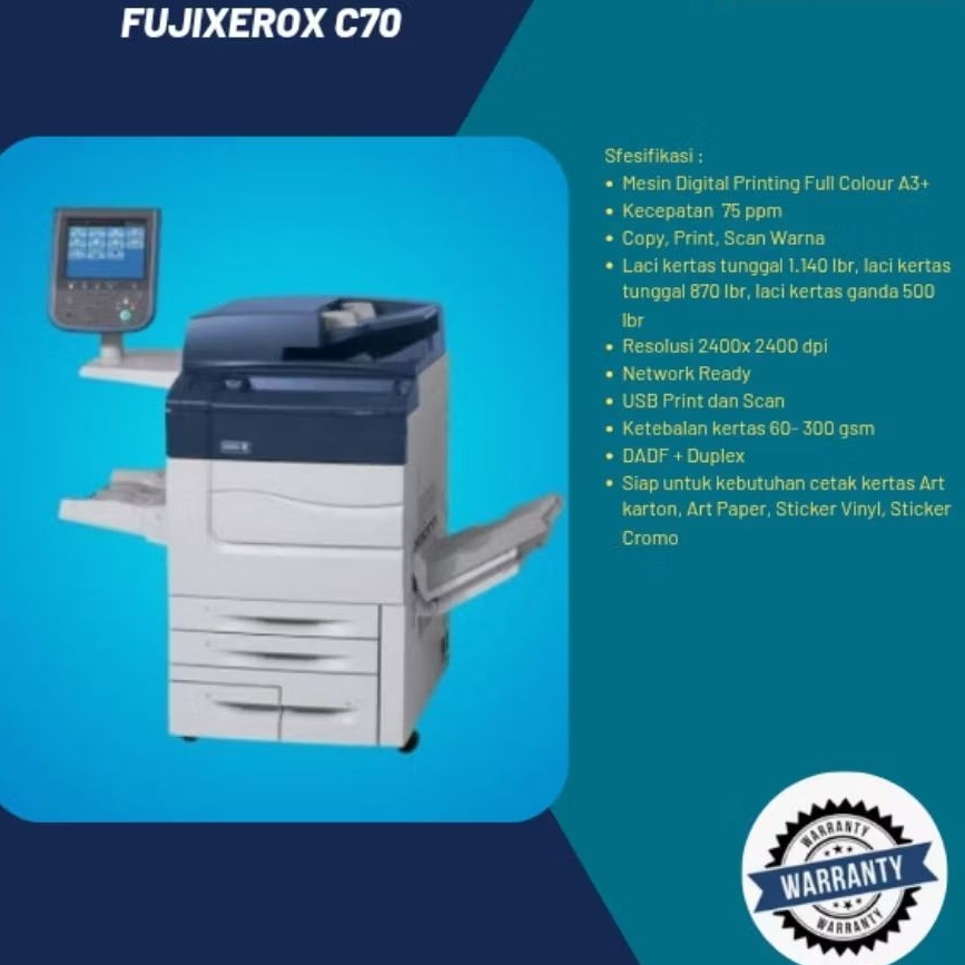 Xerox C70 like new