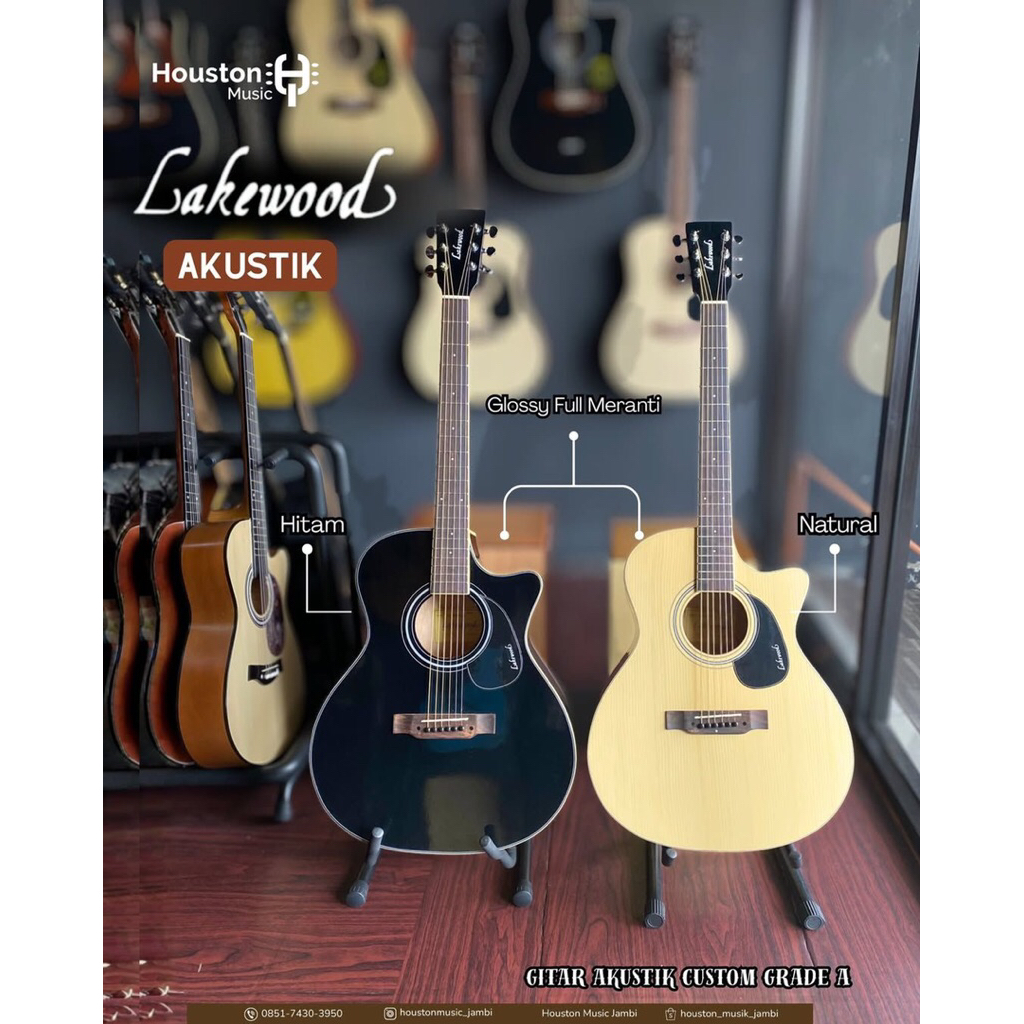 Gitar Akustik Lakewood Custom Grade A