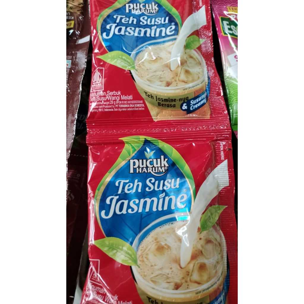 Teh susu Jasmine, pucuk harum