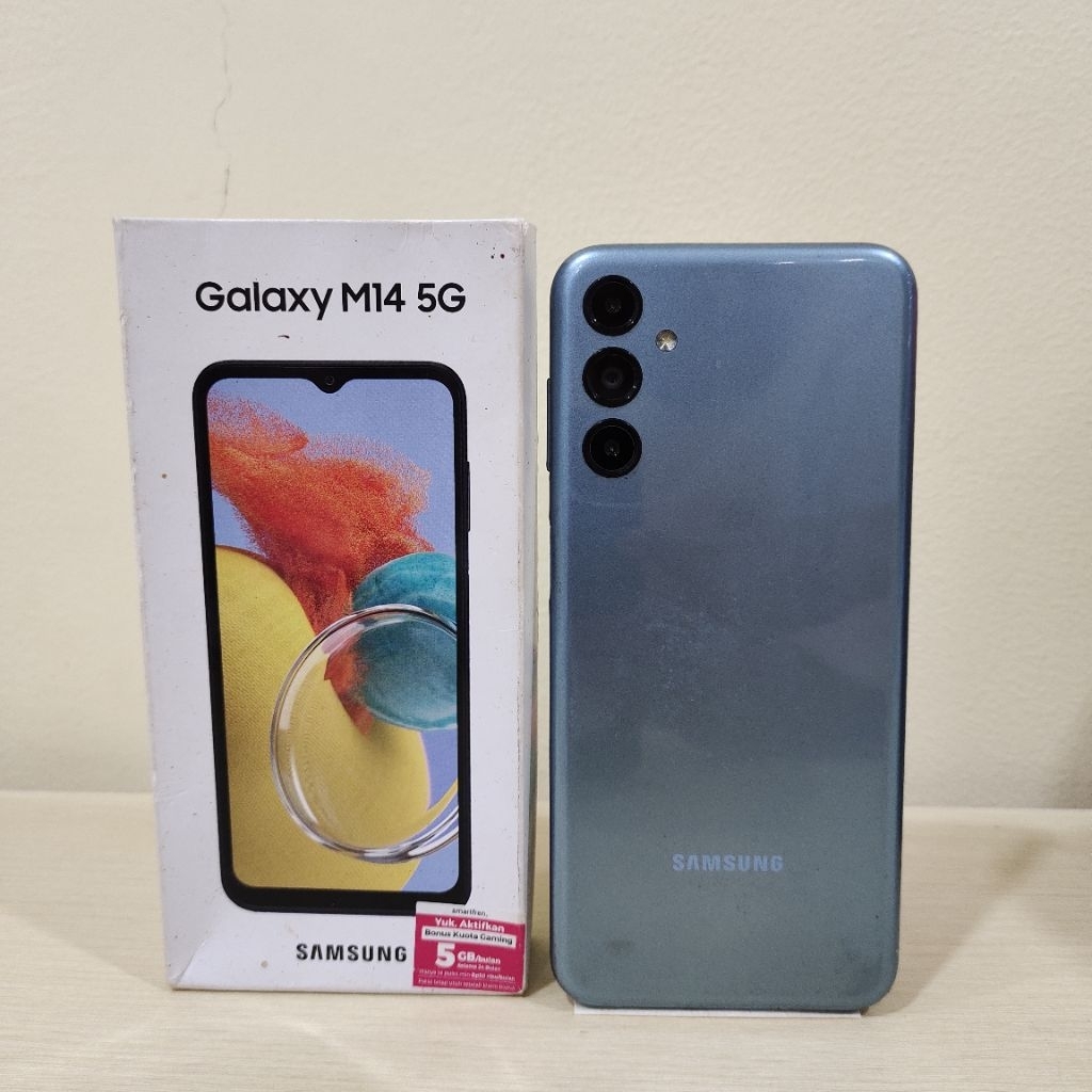 Handphone Samsung Galaxy M14 5G Ram 6 128 GB