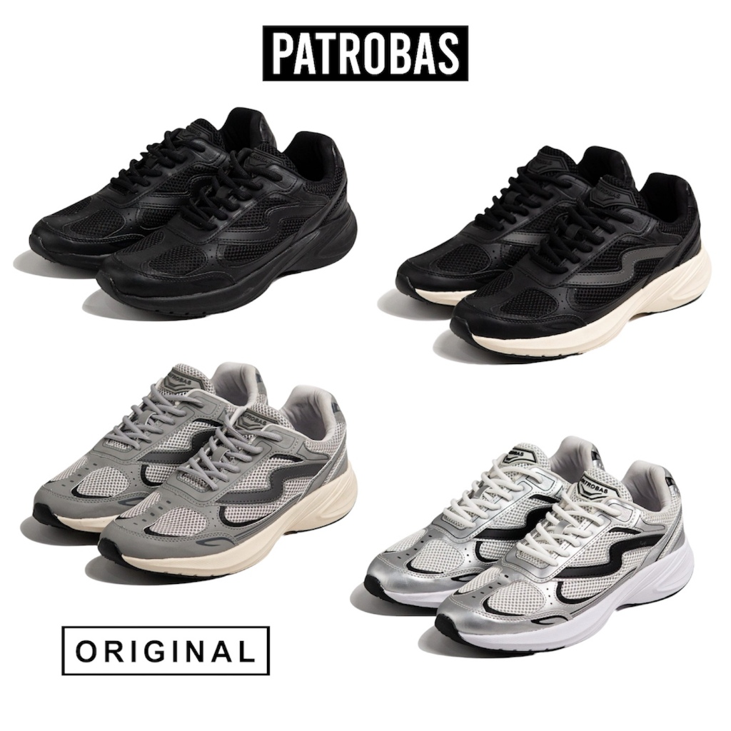 Patrobas Nomad Original- Sepatu Sneakers Sport Casual Daily Pria Wanita