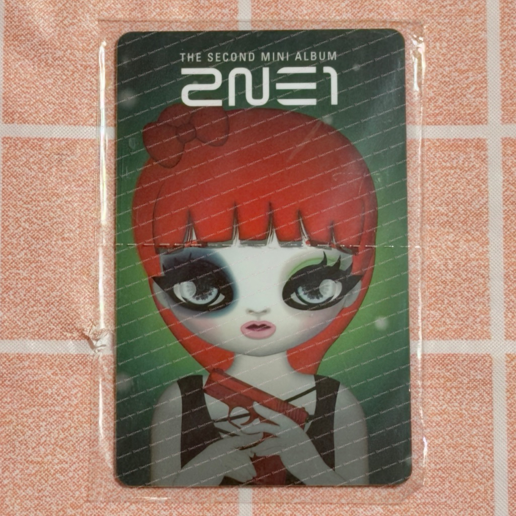 [ BACA DESC ] PC PHOTOCARD 2NE1 2nd MINI ALBUM PARK BOM