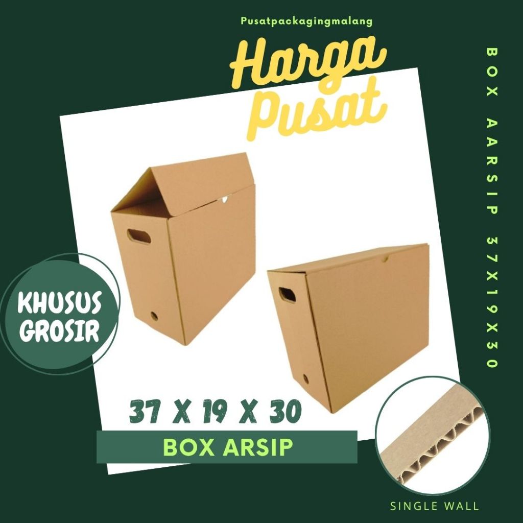 Kardus Arsip 37x19x30 Box Arsip Dokumen Kantor bpjs Dus bpjs box File bpjs file box bpjs arsipbox