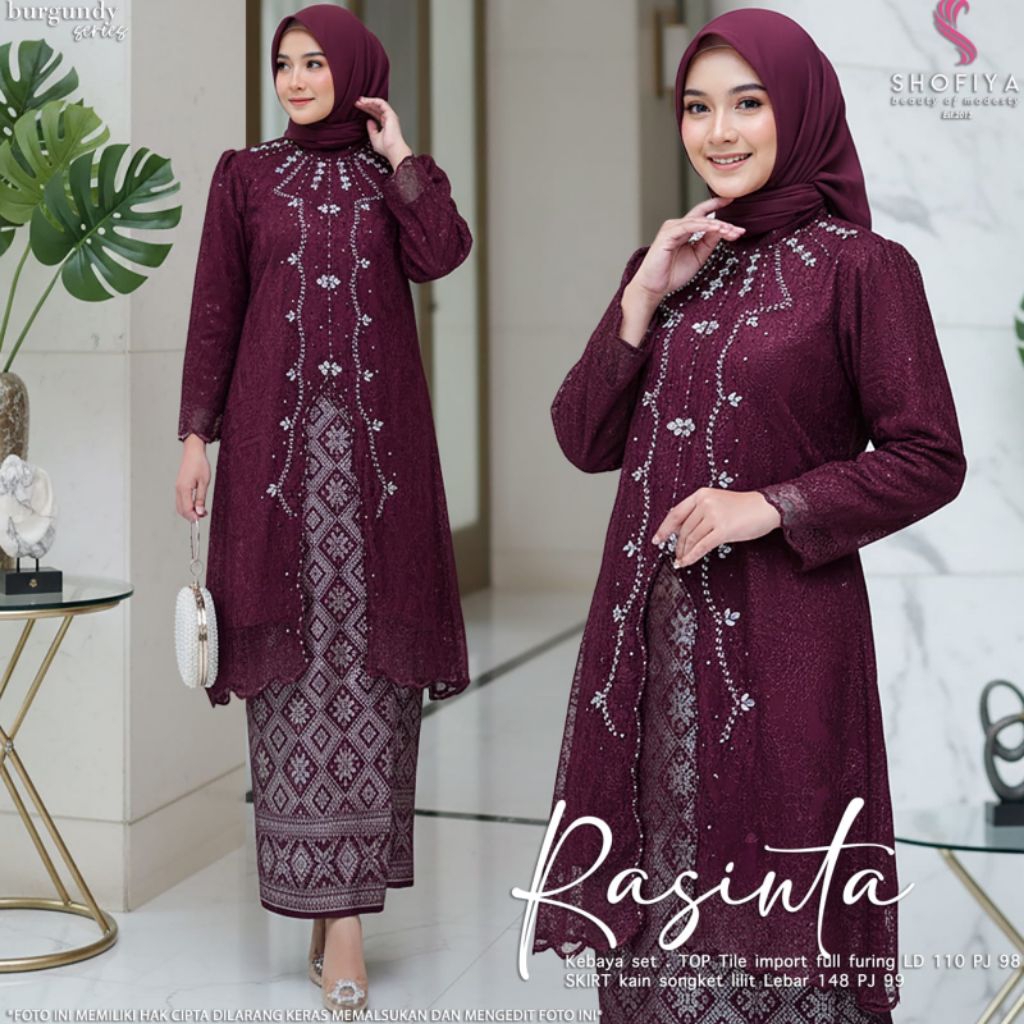 [NEW] SETELAN WANITA RASINTA SET BY SHOFIYA // OOTD FASHION MUSLIM // MONA SET BY SHOFIYA