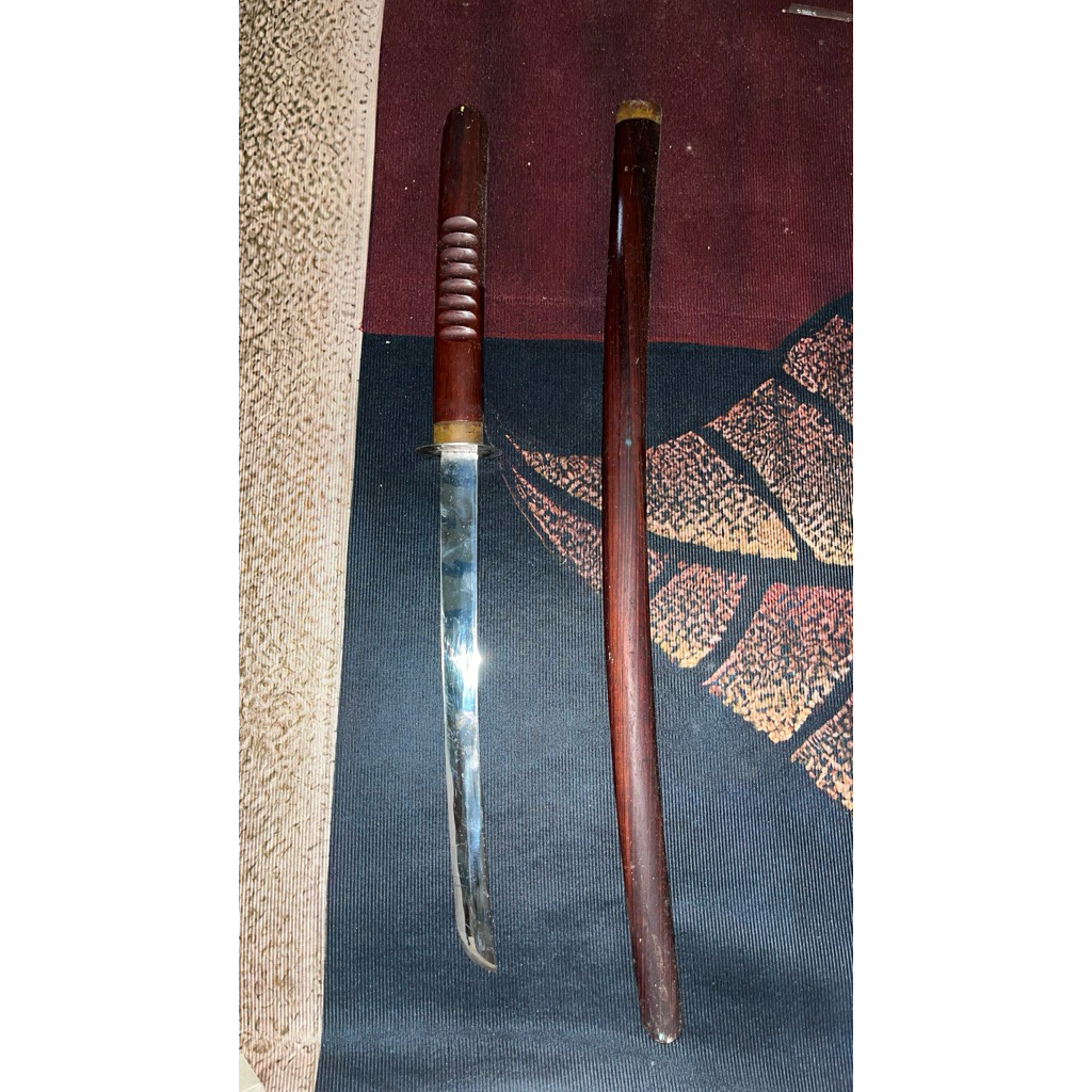 KATANA ANTIK VINTAGE – BILAH LANGKA (BROKEN BLADE CHARACTER)