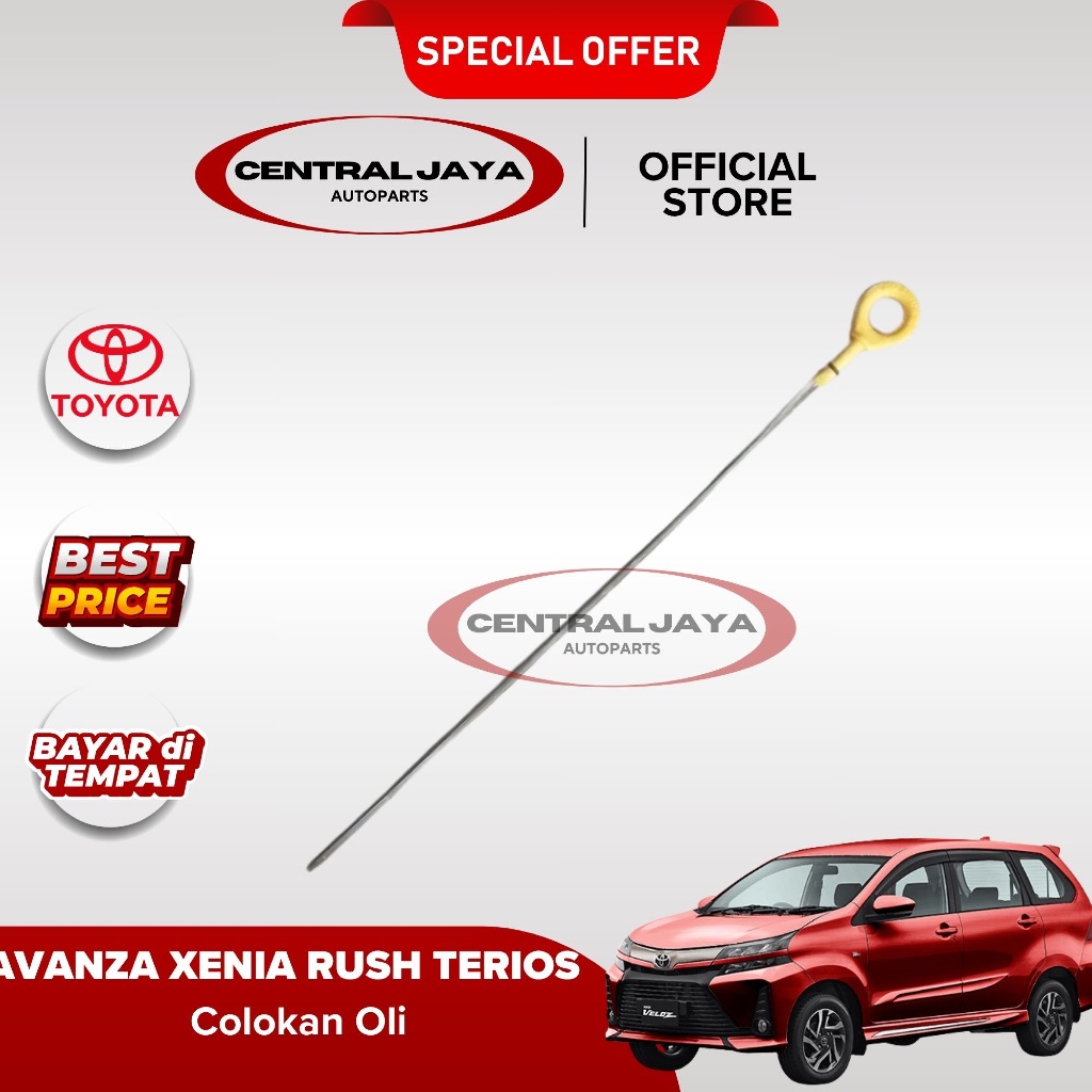 Dipstick Colokan Oli - [COD]Dipstick Colokan oli Tongkat pengukur oli mesin Avanza Terios Rush Xenia