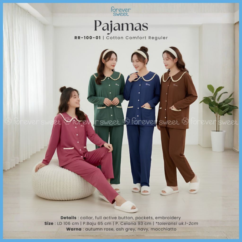 FOREVER SWEET ONE SET PANJANG WANITA KEKINIAN
