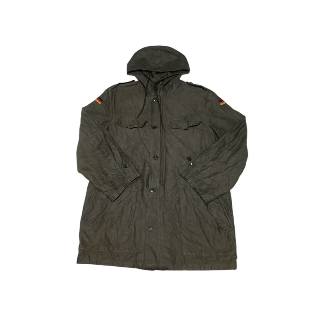 Vintage Parka Moleskin German 80s