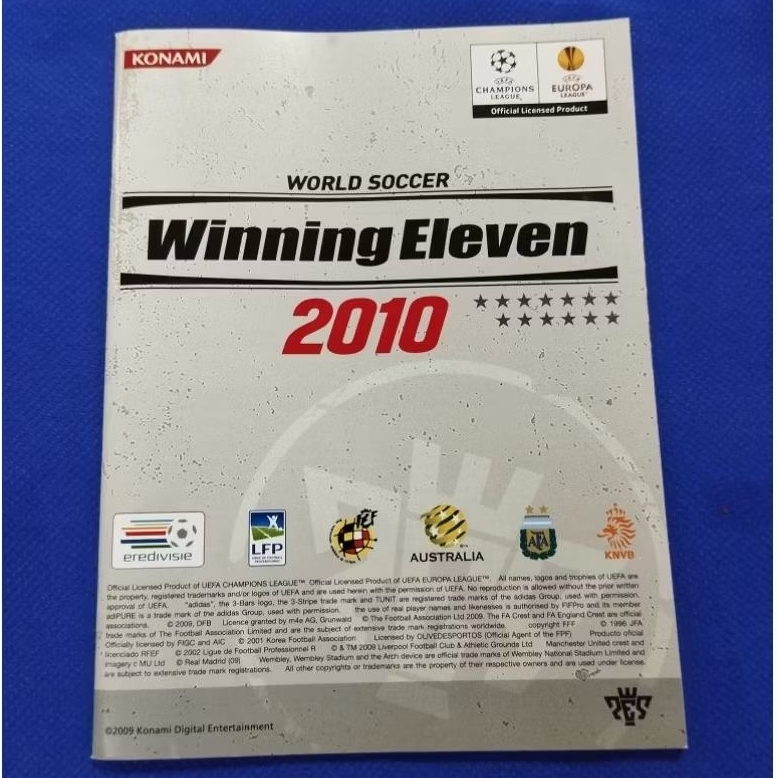 Artbook World Soccer: Winning Eleven 2010