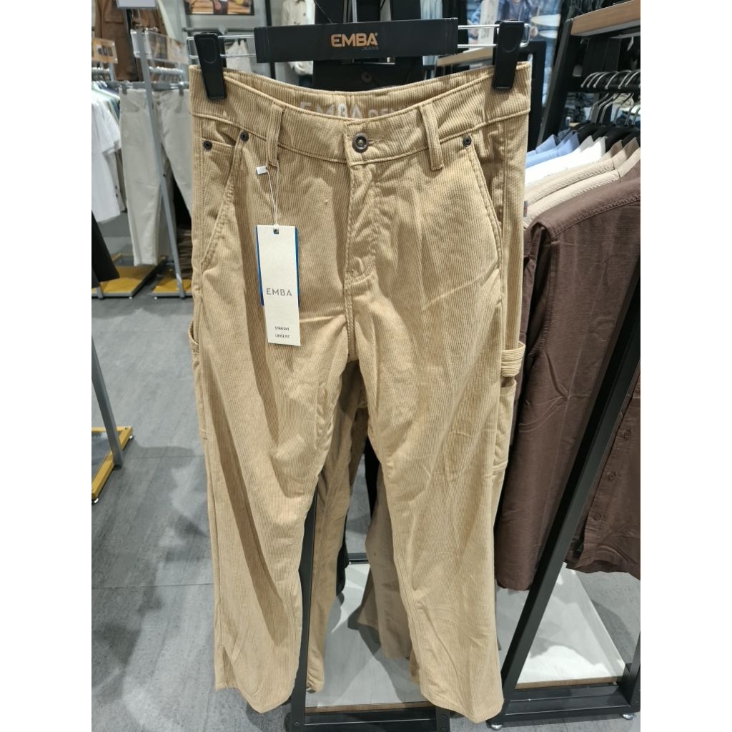 Celana cargo emba 100% Original bahan kodoray reguler