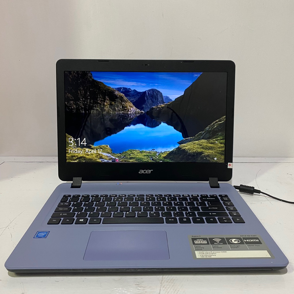 laptop acer n4000 4ram 500gb intel celeron